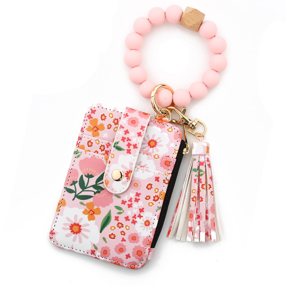 🔑 60% OFF! ✨ BOHO BEADED KEYCHAIN - Colorful Tassel & Ethnic Pattern, Durable Metal Accessory for Keys and Bags, Perfect Gift for Friends and Family 🎁🌟