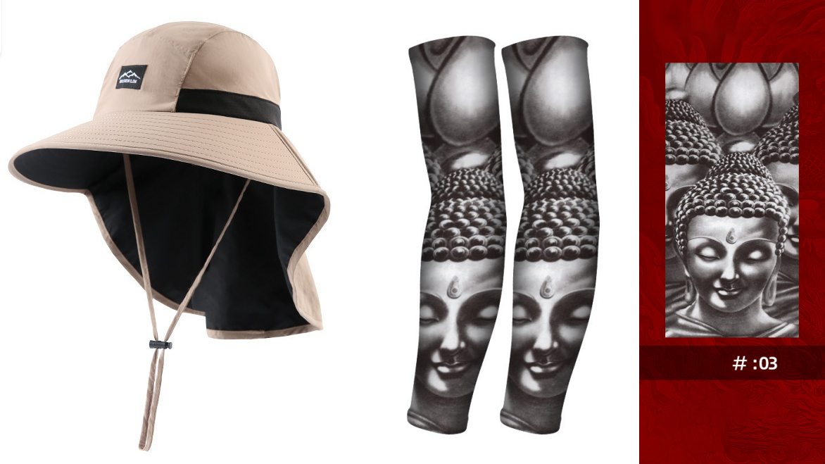 Sun-Protective & Breathable Tattoo Cooling Sleeve