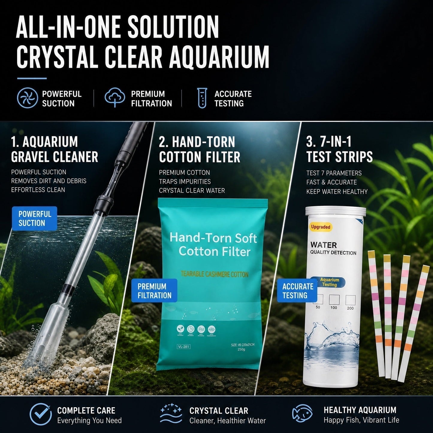 🎉50% off 🔥 Electric Aquarium Gravel Cleaner✨