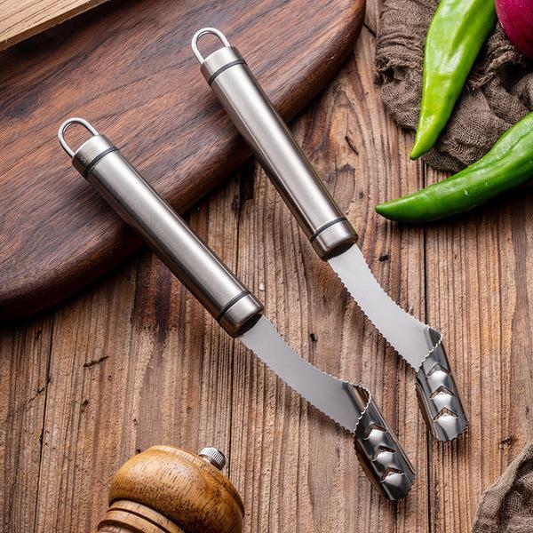 Core Peppers Instantly! Stainless Steel Pepper Corer
