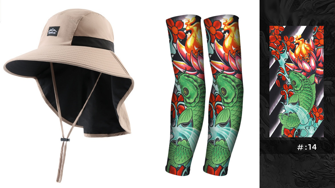 Sun-Protective & Breathable Tattoo Cooling Sleeve