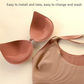 Buy 2 Get 1 Free 💗 Plus-Size Wirefree Bra – Ice Silk & Full Support