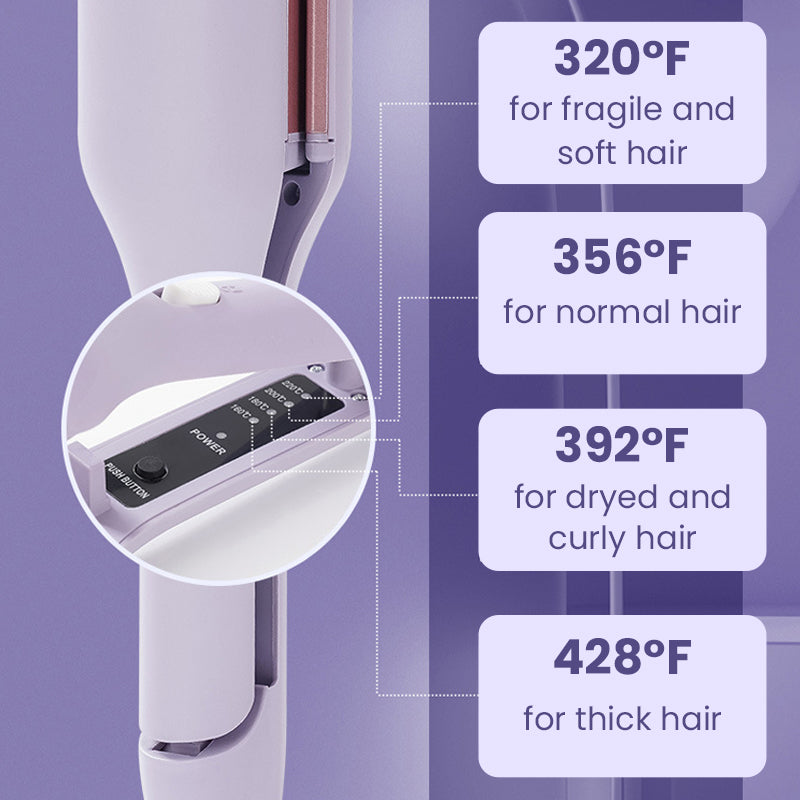 💞LAST DAY SALE 49% OFF🌹Heated Curling Irons Unleash Your Beauty | Anti Scald Design+10 Second Preheating