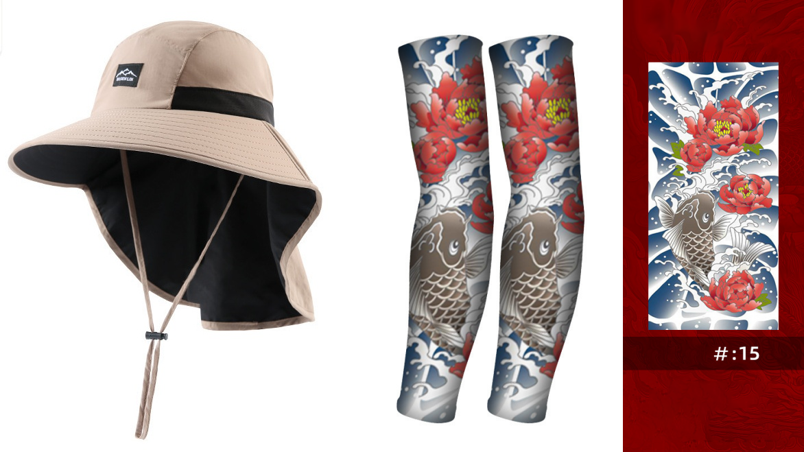 Sun-Protective & Breathable Tattoo Cooling Sleeve
