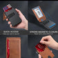 RFID Slim Pop-Up Wallet – AirTag Ready & Magnetic Close
