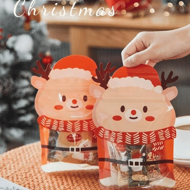 Keep Holiday Treats Fresh Instantly! Sealable Christmas Treat Bags