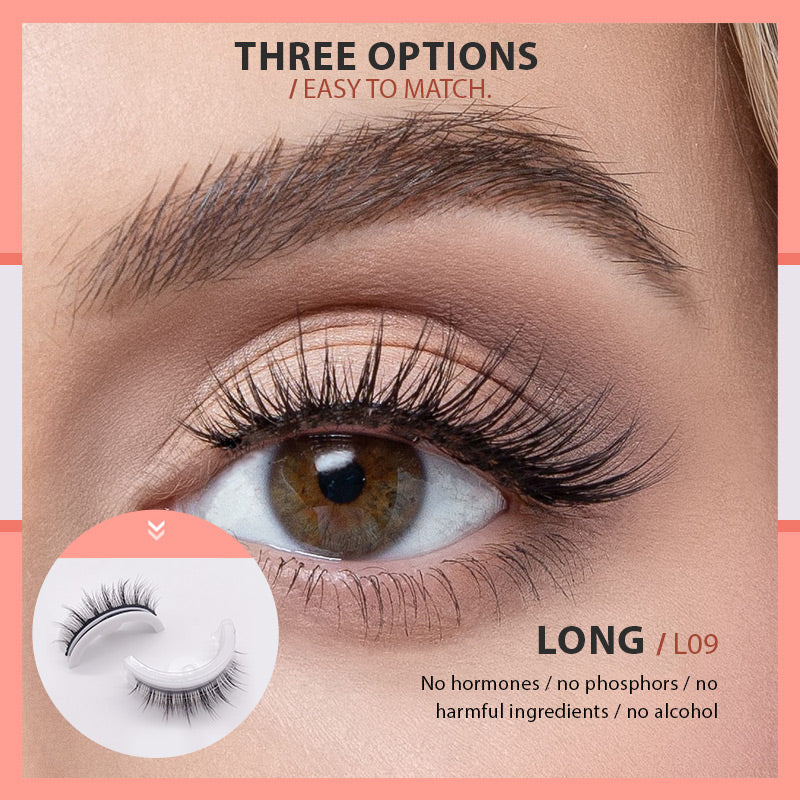 🔥Buy 2 Get 1 Free🔥Waterproof & Reusable Self-Adhesive Eyelashes