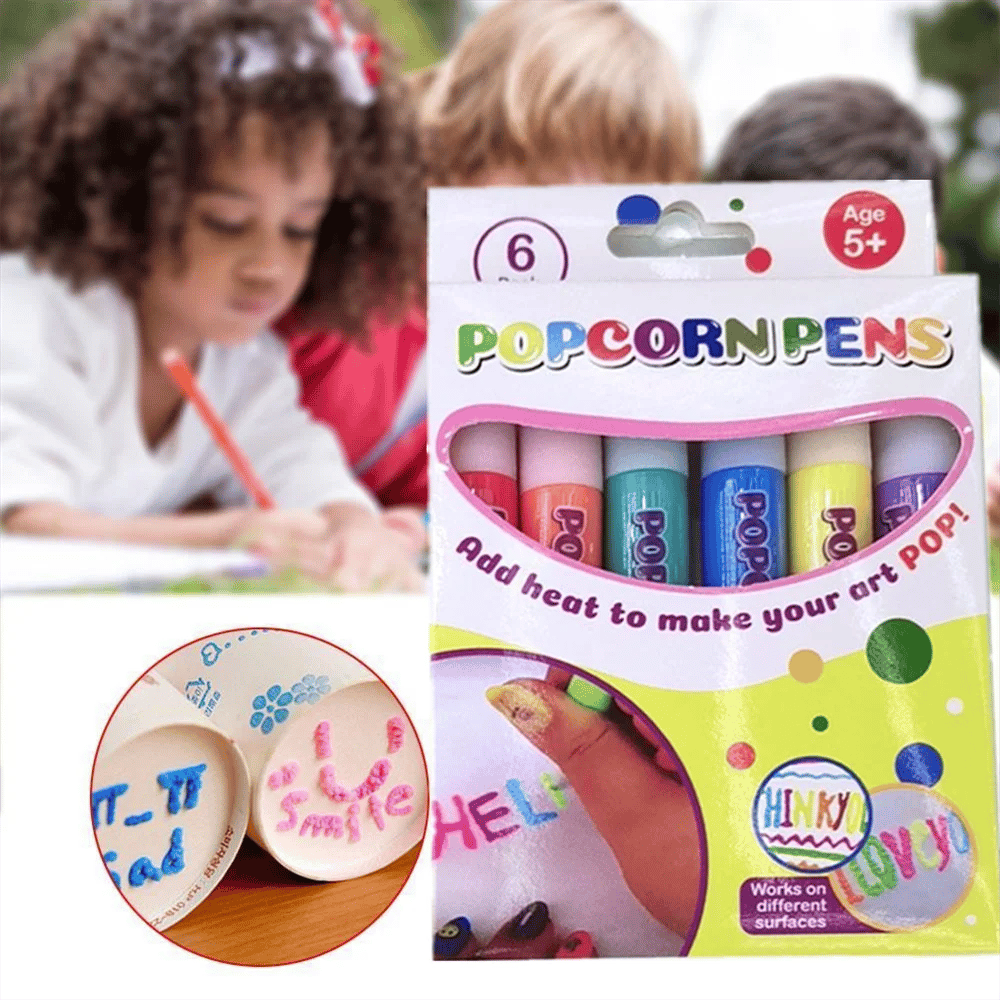 💥LAST DAY 50% OFF!🎁🔮Magic Pen – DIY Bubble Popcorn Drawing Pens