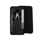 🔥 Splashproof 25° Beveled Edge Nail Clippers 3-Piece Set