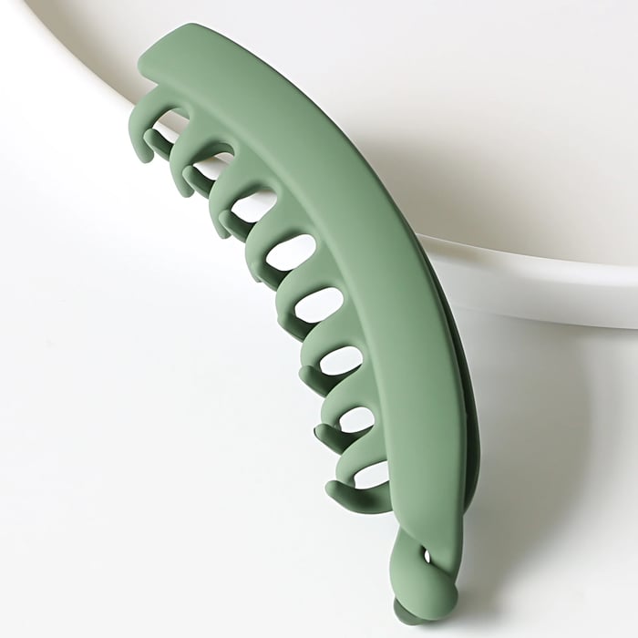 Clip Hair Instantly! No-Slip Skin-Safe Banana Clips