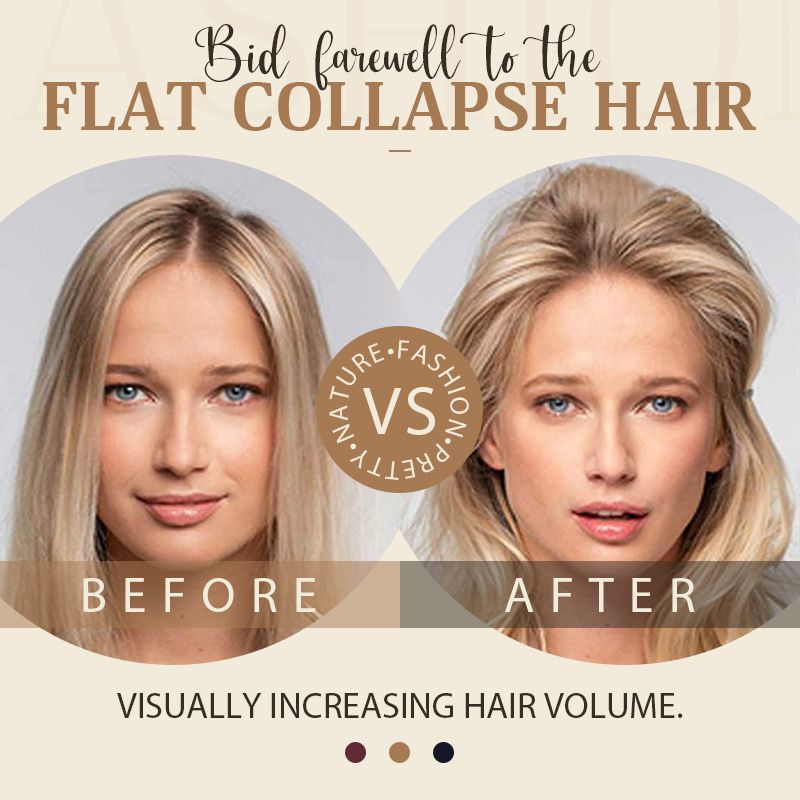 Lift Flat Hair Instantly! Invisible No-Slip Volume Clips