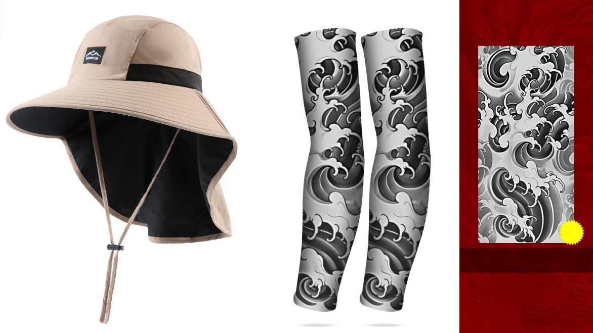 Sun-Protective & Breathable Tattoo Cooling Sleeve