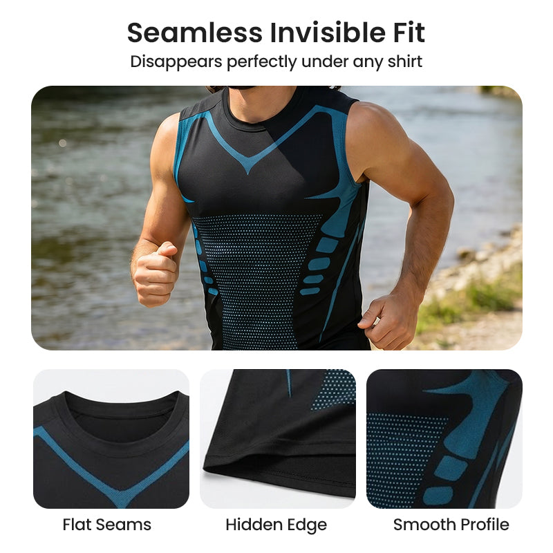 🔥60K+ SOLD! Ionic Shaping Vest – Cooling compression, smooths belly & love handles. Invisible under shirts. Feel confident again! 💪✨