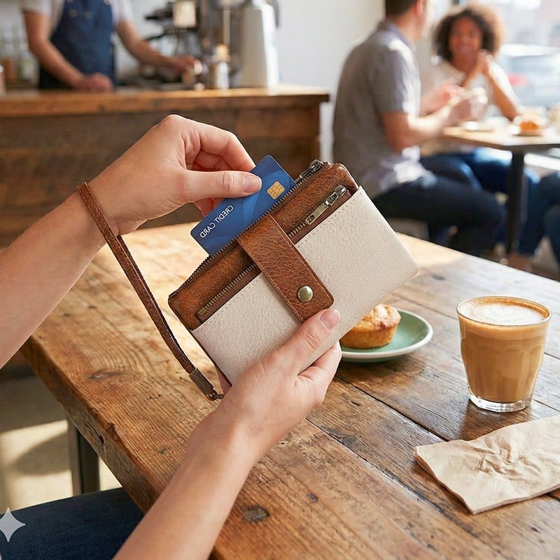 ✨Women's RFID Blocking Leather Wallet