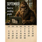 2027 Bigfoot Wall Calendar – Funny & Unique Gift Design