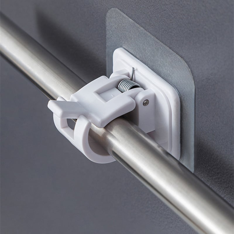 No-Drill Curtain Rod Brackets