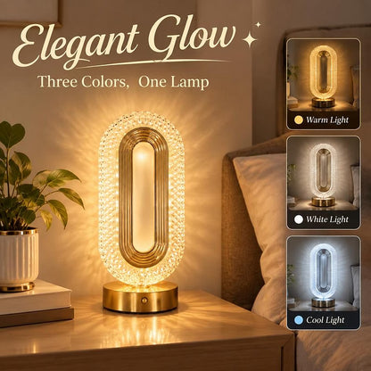 Light Up Any Room Instantly! Touch-Control Acrylic Nightlight