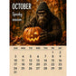 2027 Bigfoot Wall Calendar – Funny & Unique Gift Design