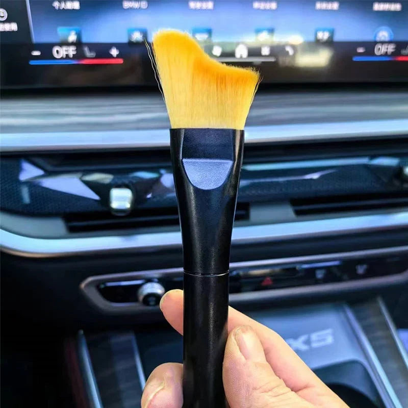 🚗🧹 Car Detailing Brush Set – Soft Interior Cleaning Brushes for Air Vents, Dashboard, Wheels & Tight Spaces