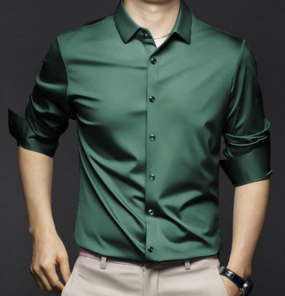 🔥Men's Classic Wrinkle Resistant Shirt（Buy 2 Free Shipping）