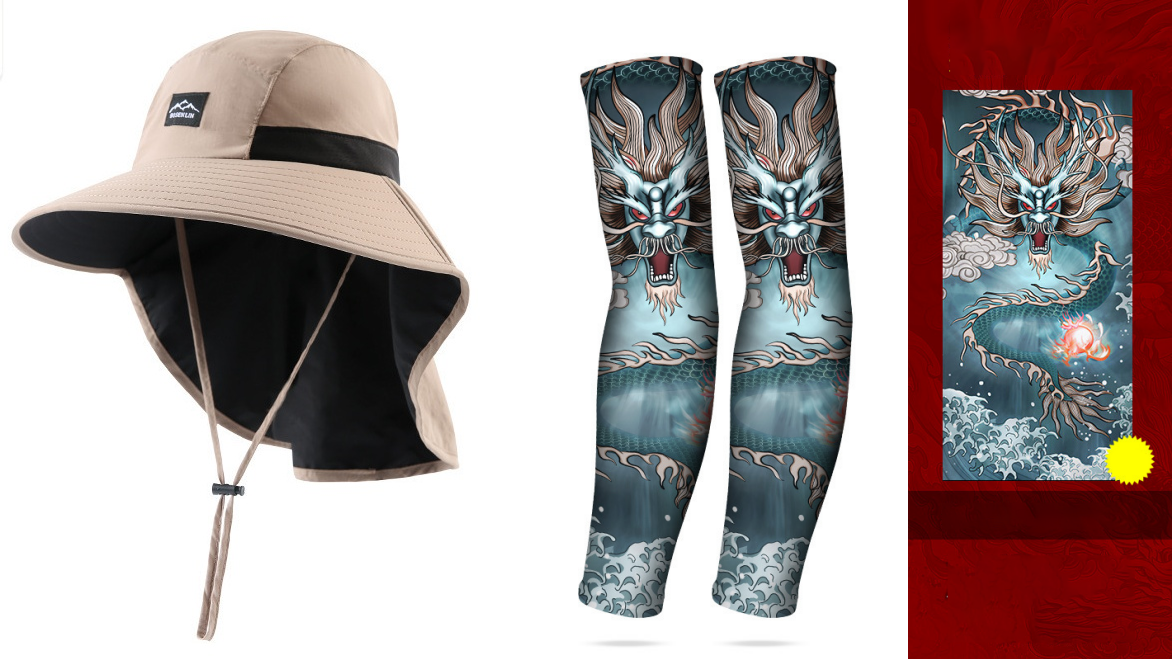Sun-Protective & Breathable Tattoo Cooling Sleeve