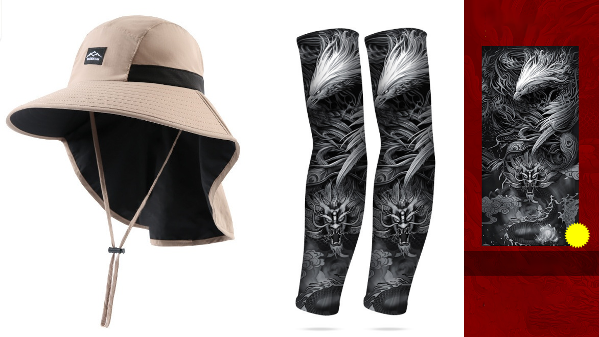 Sun-Protective & Breathable Tattoo Cooling Sleeve
