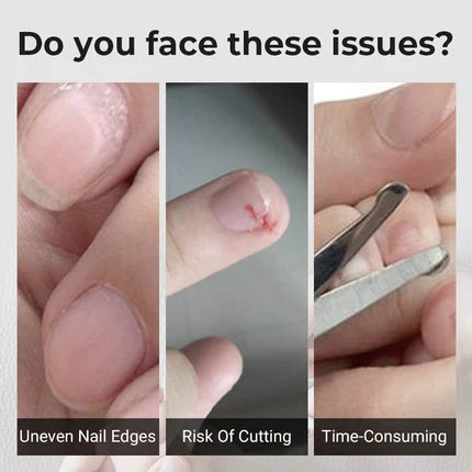 3-in-1 Automatic Electric Nail Clipper with Polishing