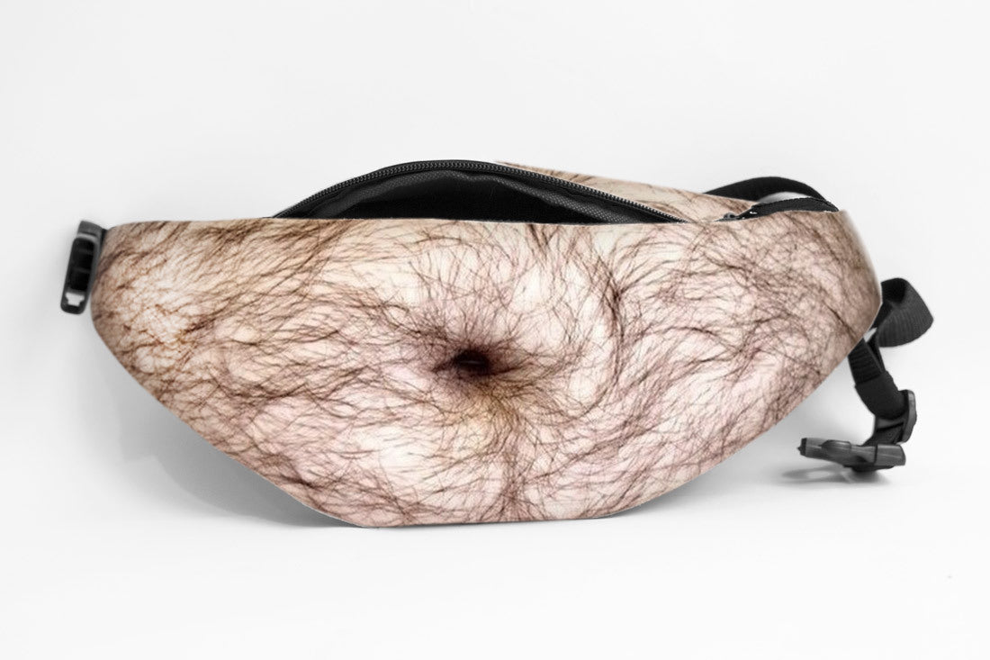 Prank Any Party Instantly! No-Fade Realistic Dad Bod Waist Bag