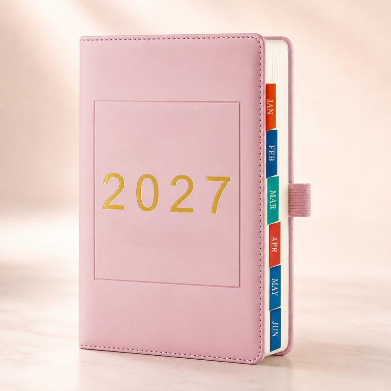 Plan Every Day Instantly! No-Clutter A5 Daily 2027 Planner