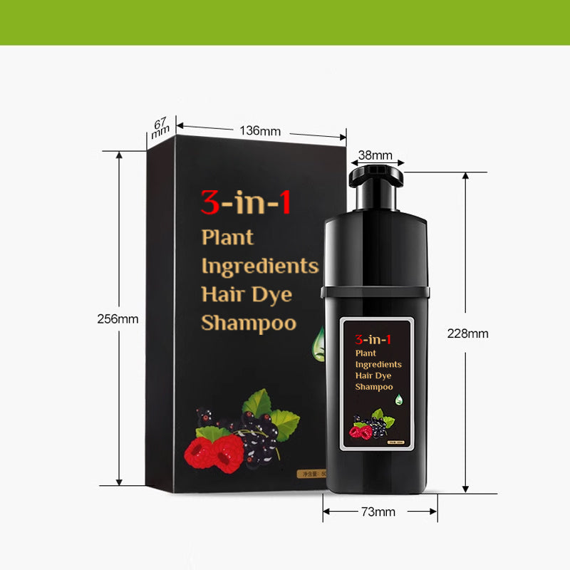 ✨ 50% OFF for a limited time ✨ Botanical Ingredients Hair Color Shampoo