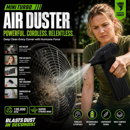 Dry & Clean Instantly! 110,000 RPM Turbo Blower Fan