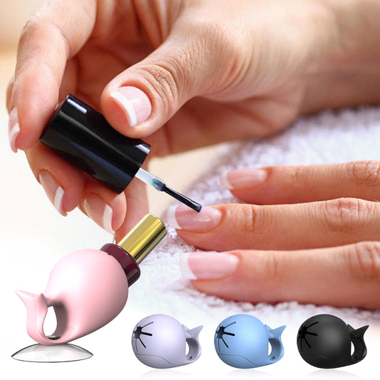 Whale Shape Nail Polish Bottle Ring
