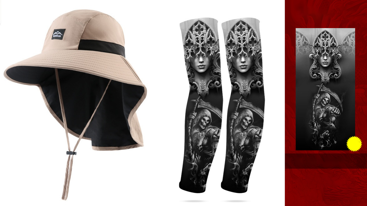 Sun-Protective & Breathable Tattoo Cooling Sleeve