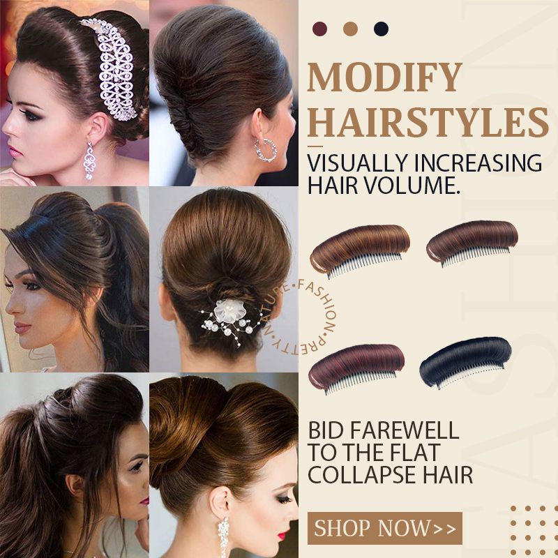 Lift Flat Hair Instantly! Invisible No-Slip Volume Clips