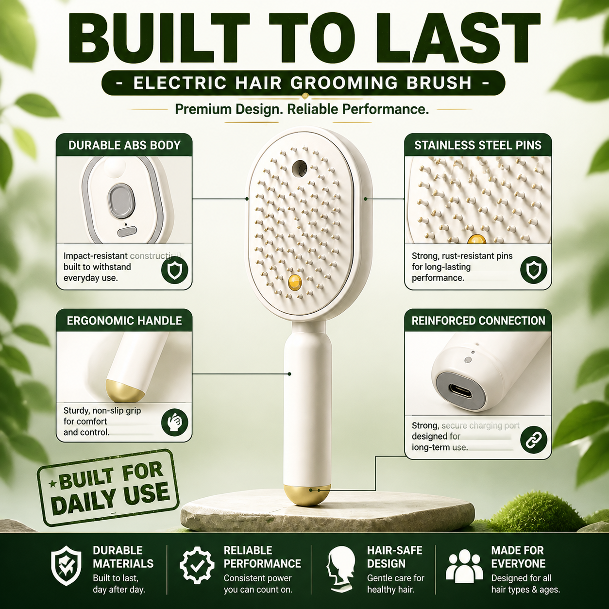 🖤2026 New Year · 40% OFF🖤Moisture Spray Hair Massage Comb