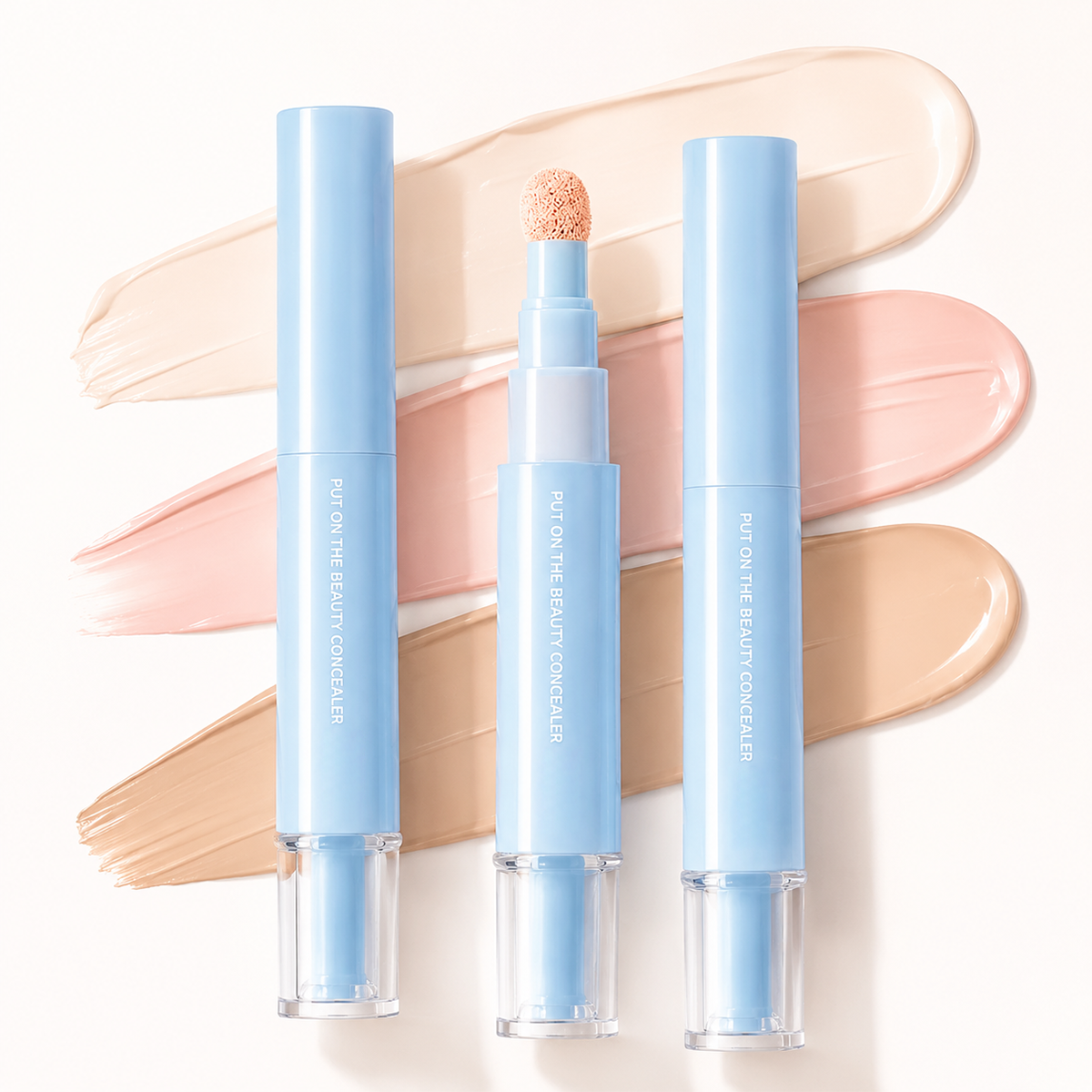 🔥Buy 1 Get 1 Free 24H Full-Coverage Concealer Pen – Lightweight & Blendable Formula