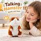 Imitate Everything Instantly! Talking Hamster Plush Toy
