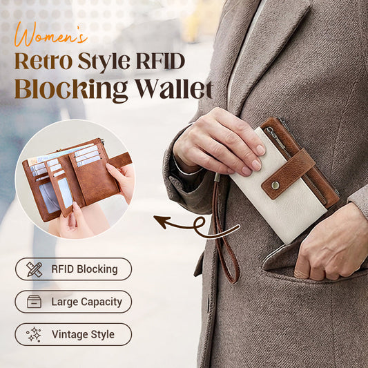✨Women's RFID Blocking Leather Wallet