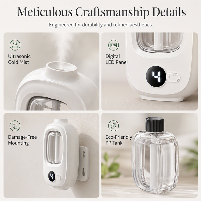 2026 HOT SALE🥳Freshen Any Room Instantly! No-Cord Timed Aroma Diffuser