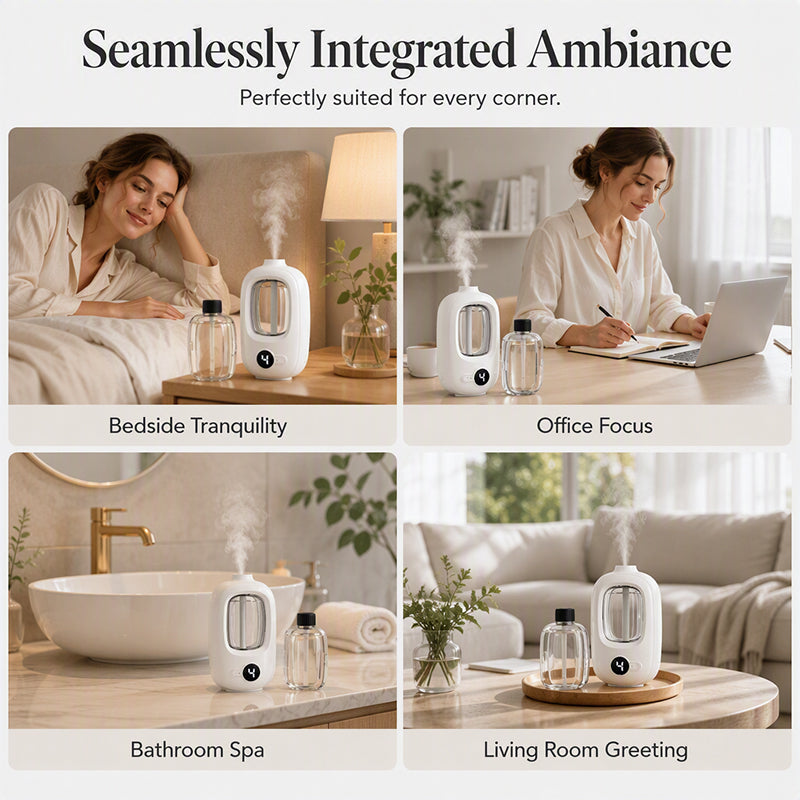 2026 HOT SALE🥳Freshen Any Room Instantly! No-Cord Timed Aroma Diffuser