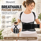Support Your Back Instantly! Breathable 4-Rod Waist Support Brace