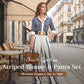 📢📢40% OFF !! ⏰Women's Striped Shirt & Wide-Leg Pants 2-Piece Set
