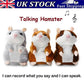 Imitate Everything Instantly! Talking Hamster Plush Toy