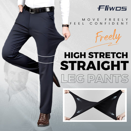 Fliwos™ Mens High Stretch Straight Leg Pants