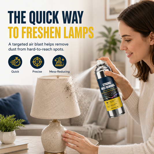 Compressed Air Duster – Precision Nozzle & No-Touch Cleaning Design