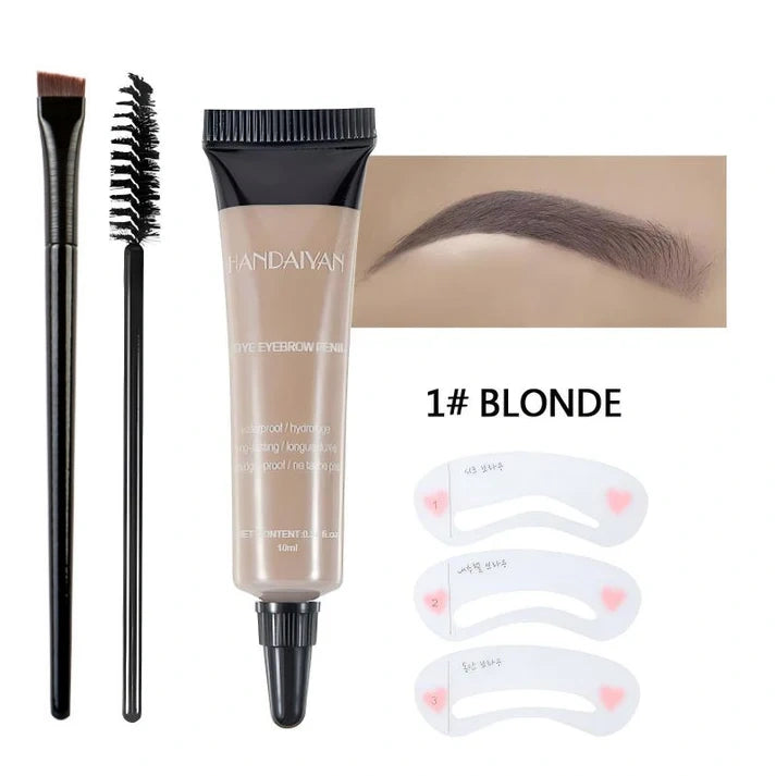 Buy 1 Get 1 Free: Waterproof Brow Tint – 24H Smudge-Proof + Free Brush