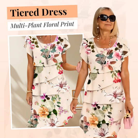 Floral Cascade Maxi Dress – Breezy & Figure-Flattering Fit