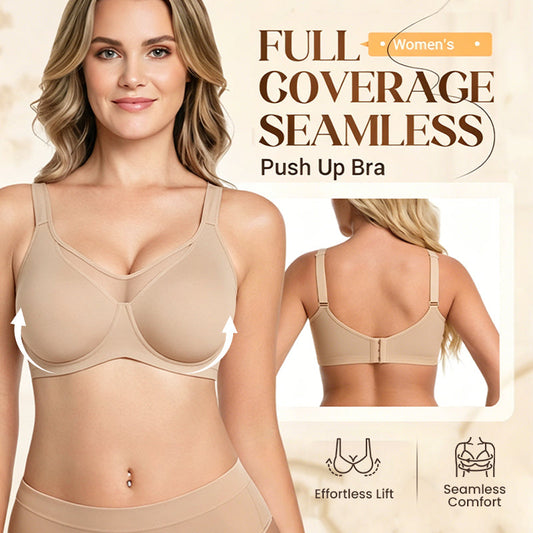 Underwire Plus-Size Bra – Breathable Mesh, Natural Lift