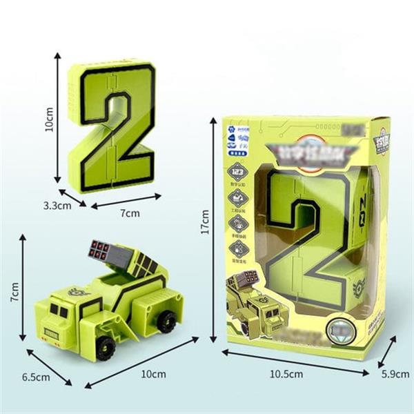 🔥2023 Hot Sale🔥Toy Deformation Number Transform Robot