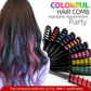 Color Hair Instantly! No-Stain 10-Piece Hair Chalk Set